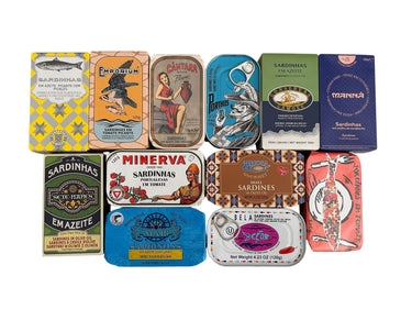 Portuguese Tinned Sardine (Assorted Variety) - 6 Pack